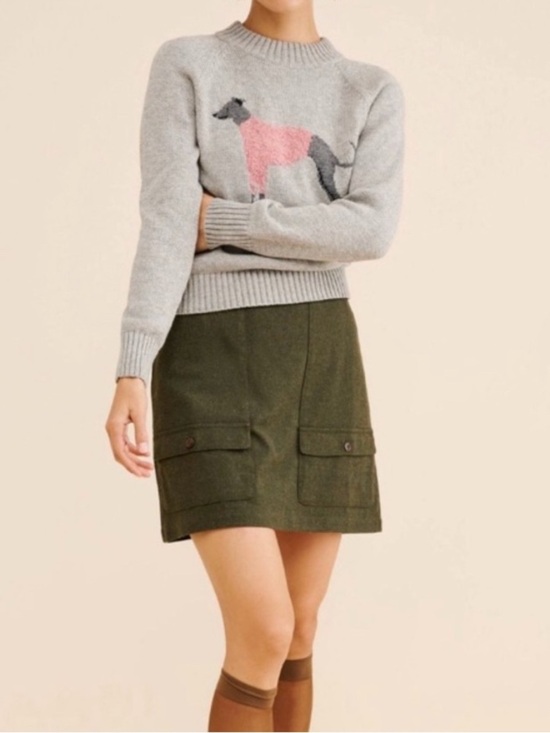 Rachel Antonoff Sweaters - RACHEL ANTONOFF Stan dog crewneck sweater size medium